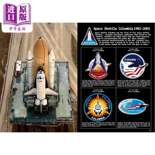 【中商原版】太空任务补丁 NASA使用的系列 英文原版 Art About NASA Space Mission Patches Bill Schwartz 商品图2
