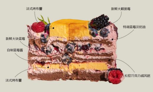 蓝莓烤布蕾 商品图1