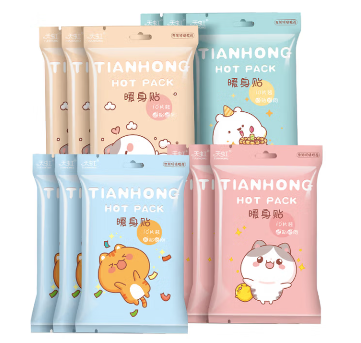 天虹卡通暖贴暖宝宝贴暖身贴 卡通动物*10片装*2