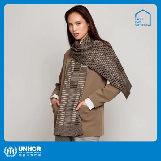 心艺手作：故土经纬围巾 BOE Meh scarf in rock 商品图0
