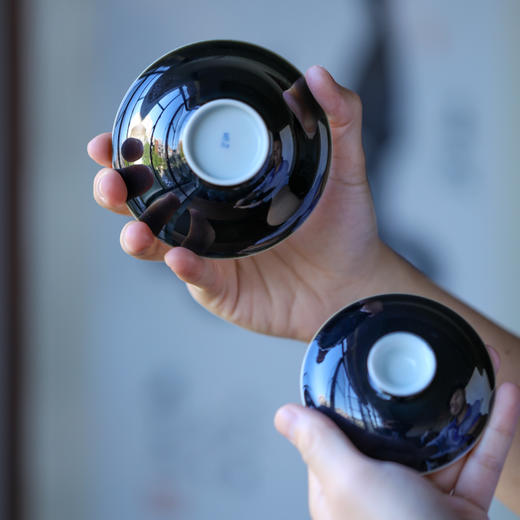 【曰何】 云色茶碗（雅黑） 商品图7