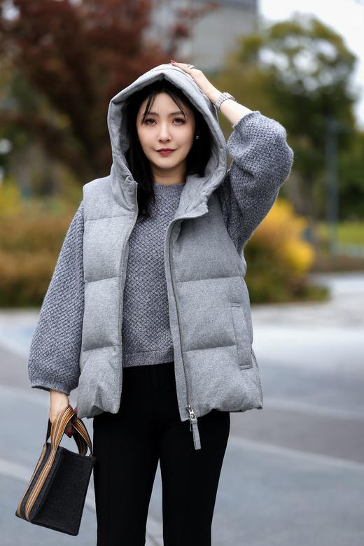 MAISON COVET纯山羊绒圆领上衣 商品图5