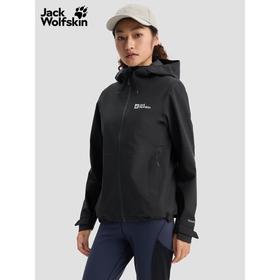 JackWolfskin秋冬新款WEILTAL女户外徒步防风防水透气冲锋衣外套5033361