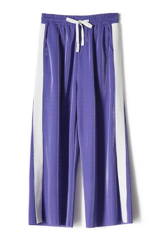 SUMMER & SAGE 侧边撞色运动裤 12914 商品图4