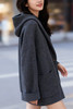 高支澳毛廓形外套风衣 商品缩略图5