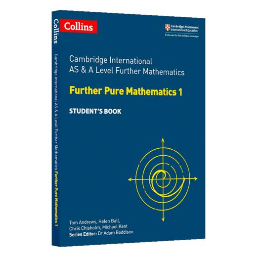柯林斯剑桥国际进阶纯数学1 教材学生用书 英文原版 Collins AS and A Level Further Pure Mathematics 1 英文版进口英语考试书籍 商品图1