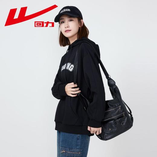 回力连帽卫衣女春季新款美式潮牌上衣宽松打底衫长袖百搭休闲外套 商品图9