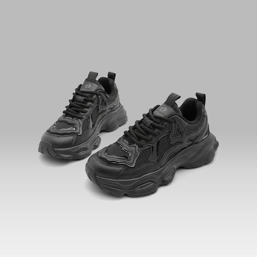 HANGTEN欢腾男士日常百搭潮酷轻盈缓震休闲老爹鞋厚底鞋E5278026DD 商品图4