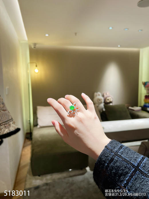 5183011，蝴蝶戒指。具体价格微信咨询 商品图4