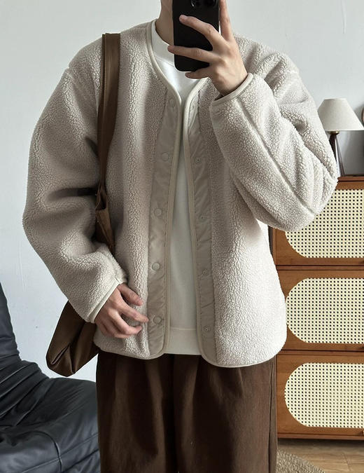 韩国订单羊羔毛外套棉服11242 商品图2