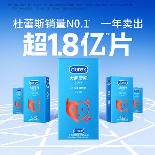 杜蕾斯Love大胆爱吧10只 商品图2