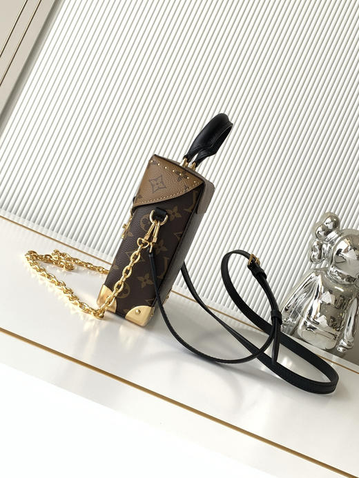 秋冬特惠💰1350 渠道级LV【全钢五金 变码芯片】te级LV 全套包装 M82465老花迷你小背包 本款Camera Box手袋 商品图1