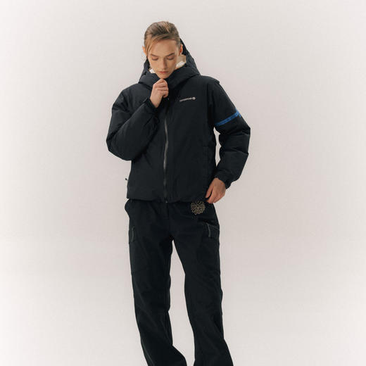 冲锋羽绒服防水防风保暖鹅绒面包服外套冬新款UPPERVOID二普纬度 商品图4