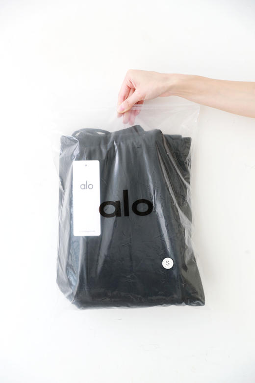 高克重加厚，500大克双面加绒卫裤。瑜伽训练小方标长裤女C112660 商品图13