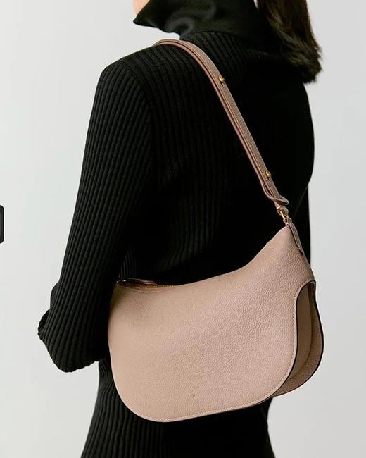 现货 THS-限时 之家 荔枝纹牛皮丰收单肩包 3色 CQ1426 商品图1