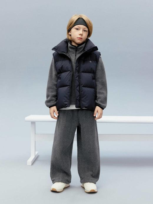 【云粉节】8楼摩安珂儿童little MO&Co.25年冬季新款三防功能95%绒子鸭绒羽绒背心夹克男女同款KBE4EIN015【吊牌价： 799元 ，活动价：719元】 商品图1