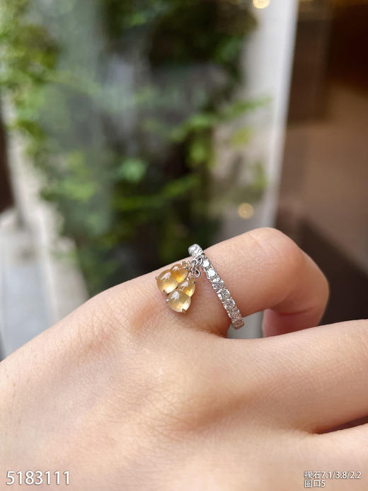 5183111、葫芦戒指。具体价格微信咨询 商品图2