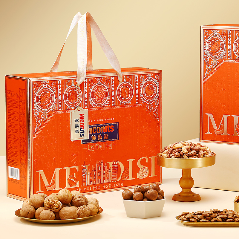 美荻斯坚果1号悦果坚果礼盒1600g