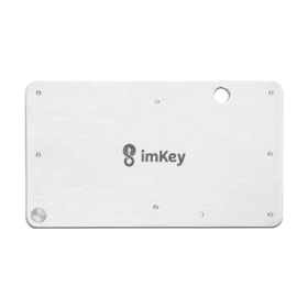 【钱包必备】imKey密盒S1助记词钢板，比纸张更可靠