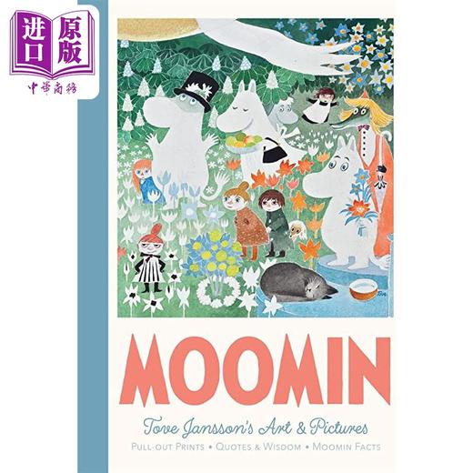 【中商原版】Tove Jansson Moomin Pull-Out Prints 姆明绘本画合集 英文原版 进口图书 儿童绘本 故事图画书 姆明 商品图0