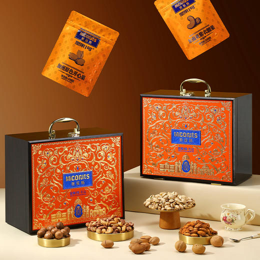 美荻斯坚果1号茗品坚果礼盒2140g 商品图0