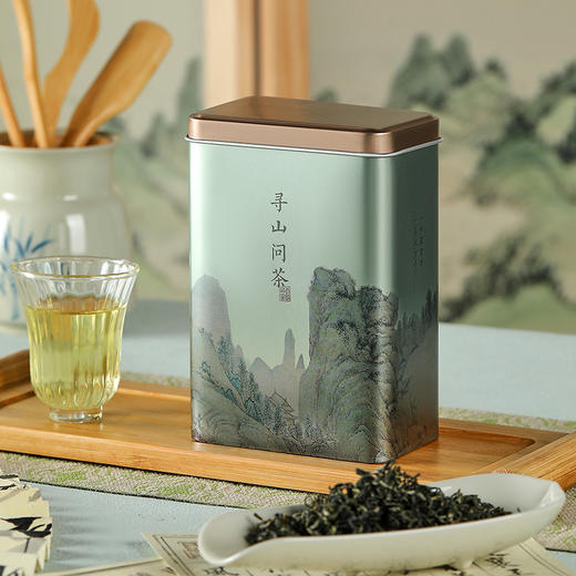 【佳韵小罐茶】去寻明前龙井碧螺春珍稀白茶钱塘龙井豆香浓郁口粮款30g 商品图1