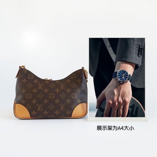 【95新】LV路易威登M45832  老花Boulogne黄牛角包单肩包女士241125NJS06 商品图9