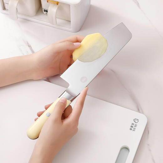 OTB星云系列小菜切不锈钢一体成型轻盈省力小巧锋利厨房刀具 商品图2