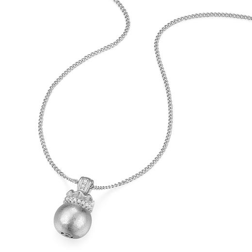 卡蒂罗KADER 财满钱袋项链 新中式可爱925银转运钱袋造型设计财运满满#好运可调节锁骨链 优雅气质温柔时尚 商品图1