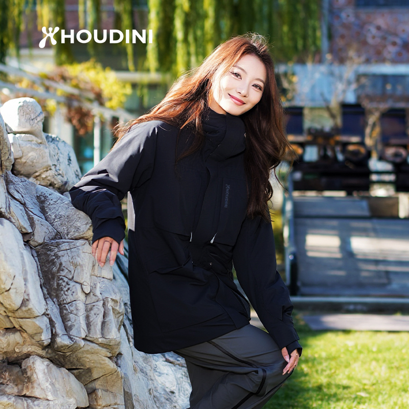 HOUDINI胡丁尼Fall inJacket立秋女户外冬保暖P棉服防寒外套夹克 820003