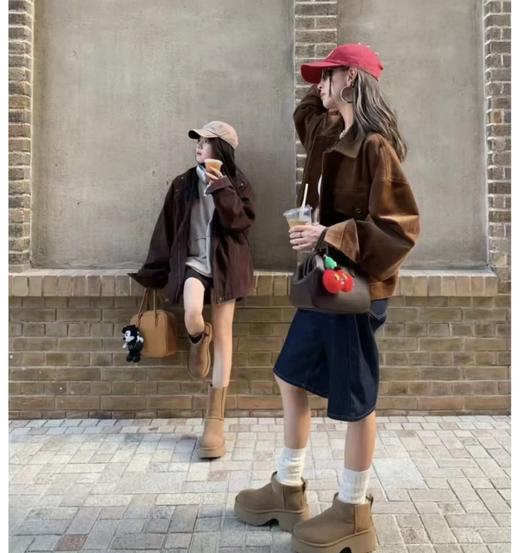 UG&G厚底人鱼羊毛雪地靴 商品图7