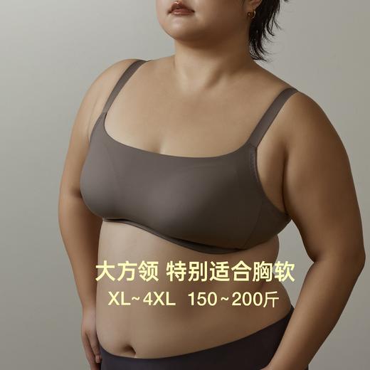 「方程式」莫妮MONI抹胸内衣简约时尚舒适聚拢防下垂大胸显小 商品图2
