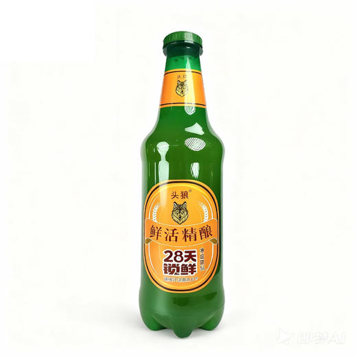 [啤酒]网红5升绿棒子28天锁鲜鲜活精酿5L(头狼精酿) 商品图0