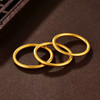 小众戒指金色素圈光面时尚指环简约个性高级ins160903997 商品缩略图1