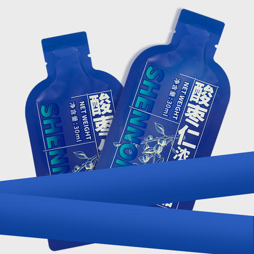酸枣仁浓缩饮品 睡前撕开直接喝 方便易携带 夜间睡得香 商品图1