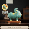 【马年】陶瓷唐马摆件 新中式客厅酒柜装饰桌面工艺品礼品 元旦新年春节礼物 商品缩略图12