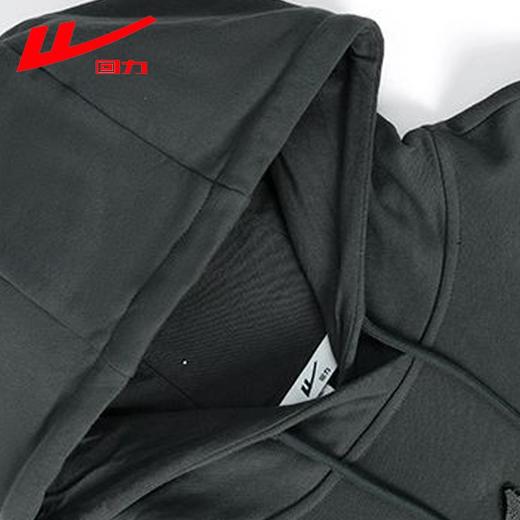 回力字母发泡连帽卫衣男生春季美式复古高街潮牌重磅宽松情侣外套 商品图4