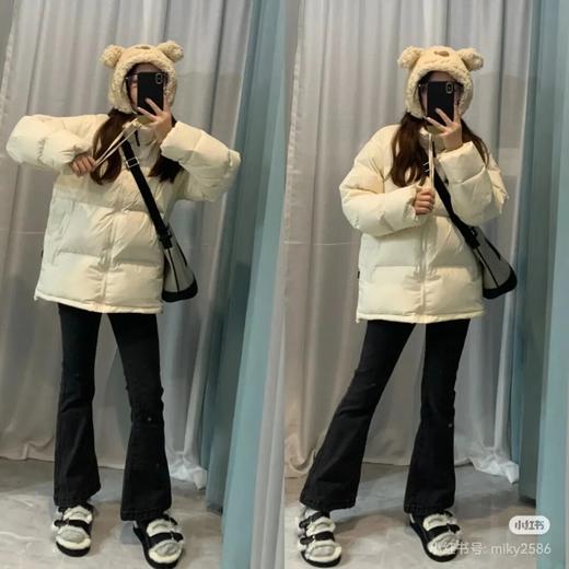 C*Vernat 90白鸭绒简约休闲立领男女情侣款羽绒服 商品图2