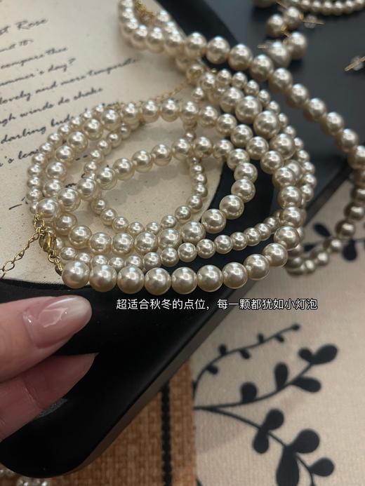 直发 捡漏 ，老外贸工厂出货 ，施家小灯泡，美出新高度的珍珠项链/手链/耳钉合集 商品图12