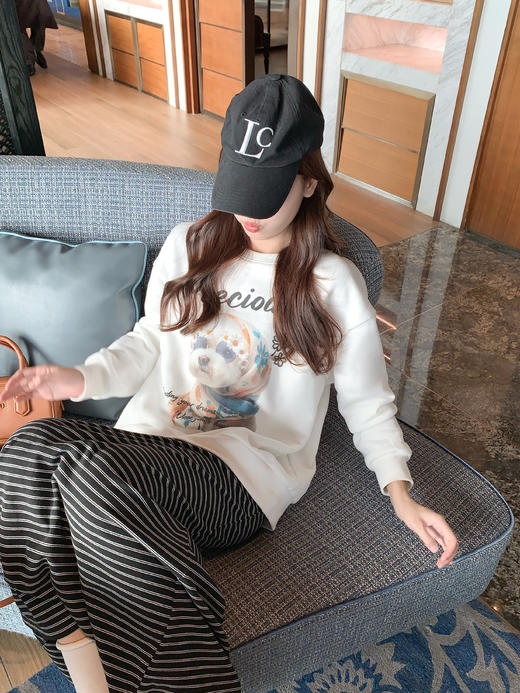 <曾小咸推荐> 现货秒杀！微信超特价！黑白条纹半裙 日常149.99 立减70 秒杀79.99！狗狗印花加绒卫衣秒杀89.99！ 商品图11