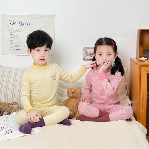【2套/49元】儿童10A抗菌保暖套装丨蓄热保暖 有弹性更舒展 商品图8