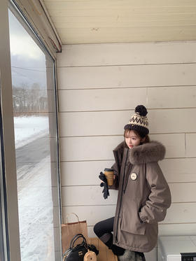 金蘑菇菇 富士山下 滑雪服派克 / 90白鸭绒 户外抗寒保命级