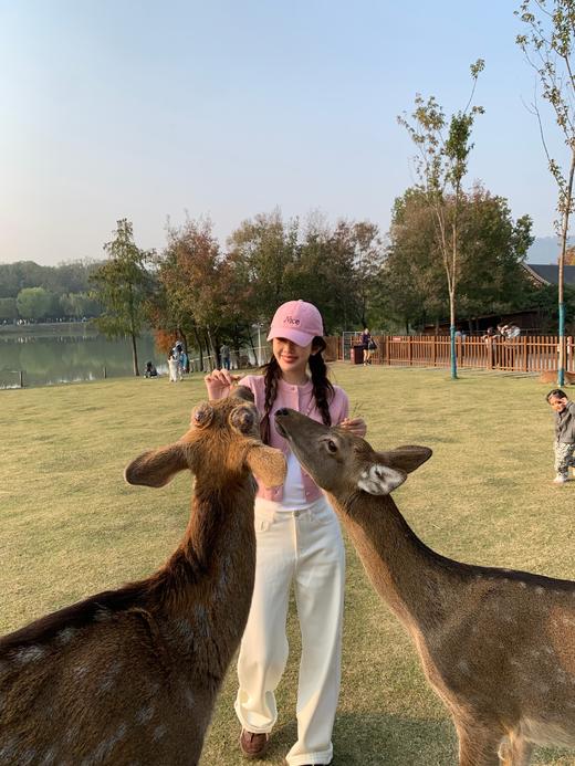 Read Nameless /超嗲蜜桃粉羊毛开衫+白色加绒牛仔裤 2025/11/27 商品图4