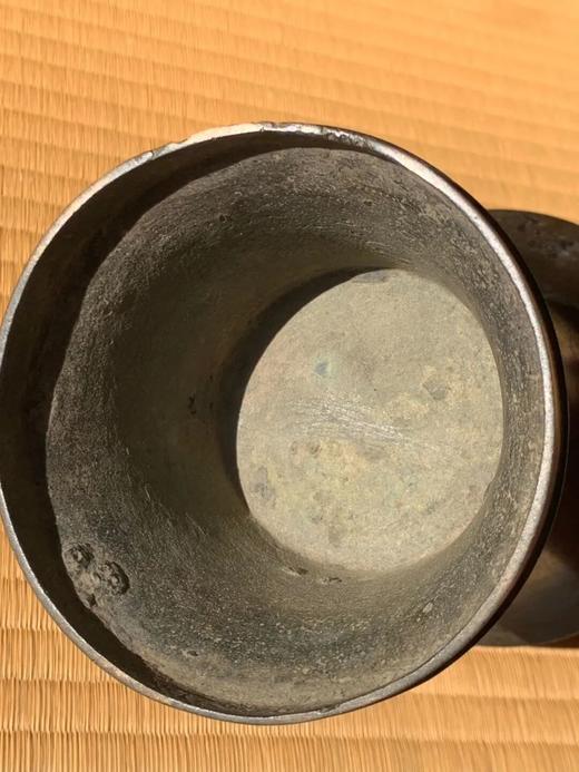 青铜饕餮兽面纹花觚，顺丰包邮 商品图4