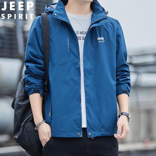 JEEP SPIRIT男士休闲外套男夹克秋冬休闲夹克男士潮流外套HL7183 商品图1