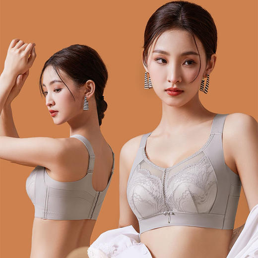【79元1件，149元2件】大胸显小承托调整型文胸-8837 商品图4