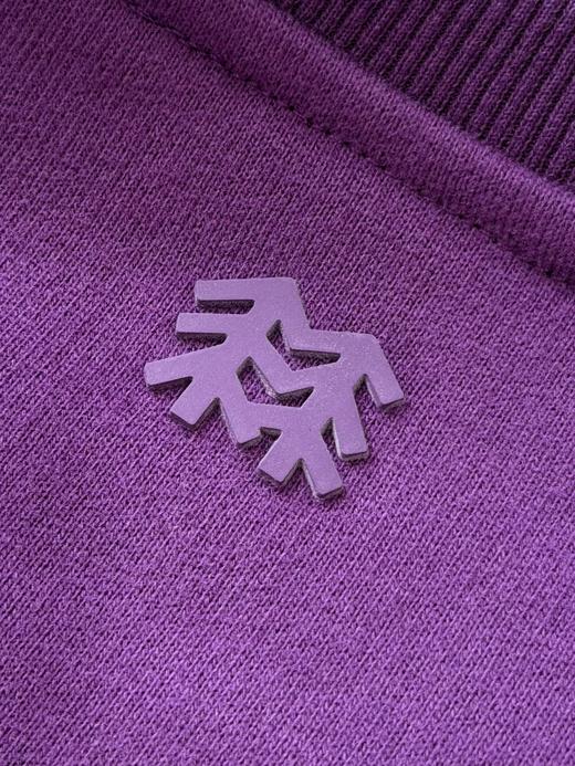 D112729男女情侣款刺绣圆领立裁拼接加绒卫衣 商品图10