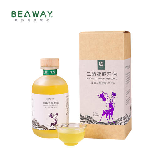 北纬纯净食品|38°二酯亚麻籽油轻酯低温冷榨非调和油凉拌食用油 商品图5