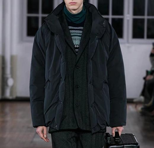 D112702联名款简约纯色舒适休闲羽绒服男女同款 商品图9