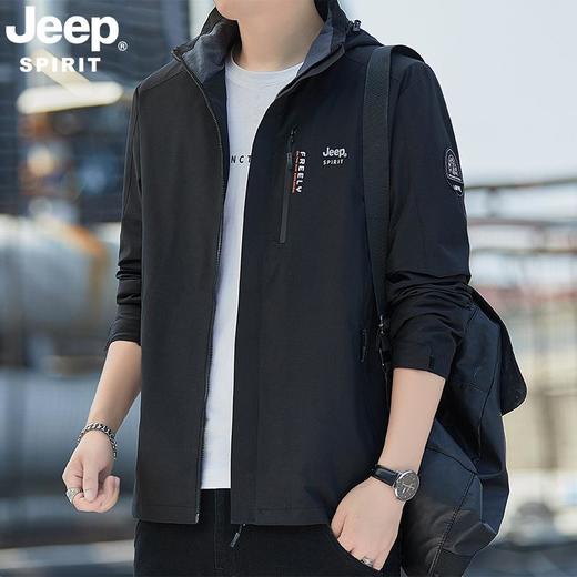 主推JEEP SPIRIT 秋冬款 男士潮流休闲时尚立领夹克外套 JC7623 商品图3